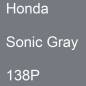 Preview: Honda, Sonic Gray, 138P.